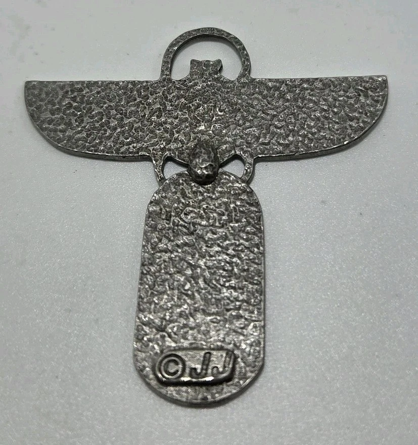 "JJ" Jonette Joyería Escarabajo Mendiza Sosteniendo Jeroglíficos Tableta Dije Ficha  Foto 3 de 4