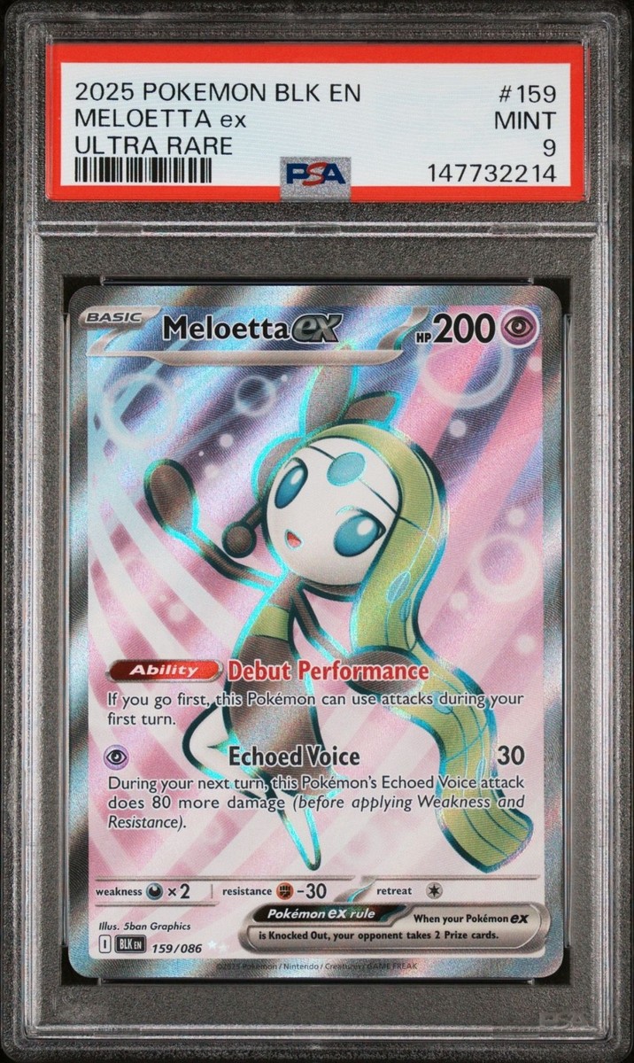 Meloetta ex 159/086 Sv: Black Bolt Holo for sale online | eBay
