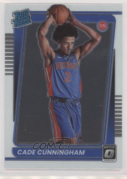 2021-22 Panini Donruss Optic Rated Rookie Cade Cunningham #161 18ms