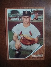 1962 Topps Baseball Tim McCarver #167 Rookie RC VG-EX+? No wrinkles or creases.