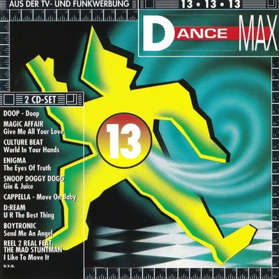 2xCD Magic AFfair, Twenty 4 Seven, Enigma Dance Max 13 East West Records