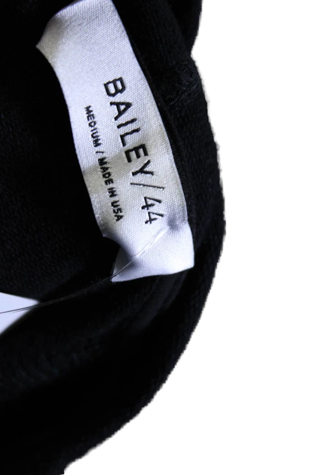 Bailey 44 Womens Black Front Pocket Sleeveless Hooded Sweatshirt Dress Size M - Image 4 of 4