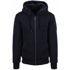 Moose Knuckles Classic Bunny Navy Hoodie