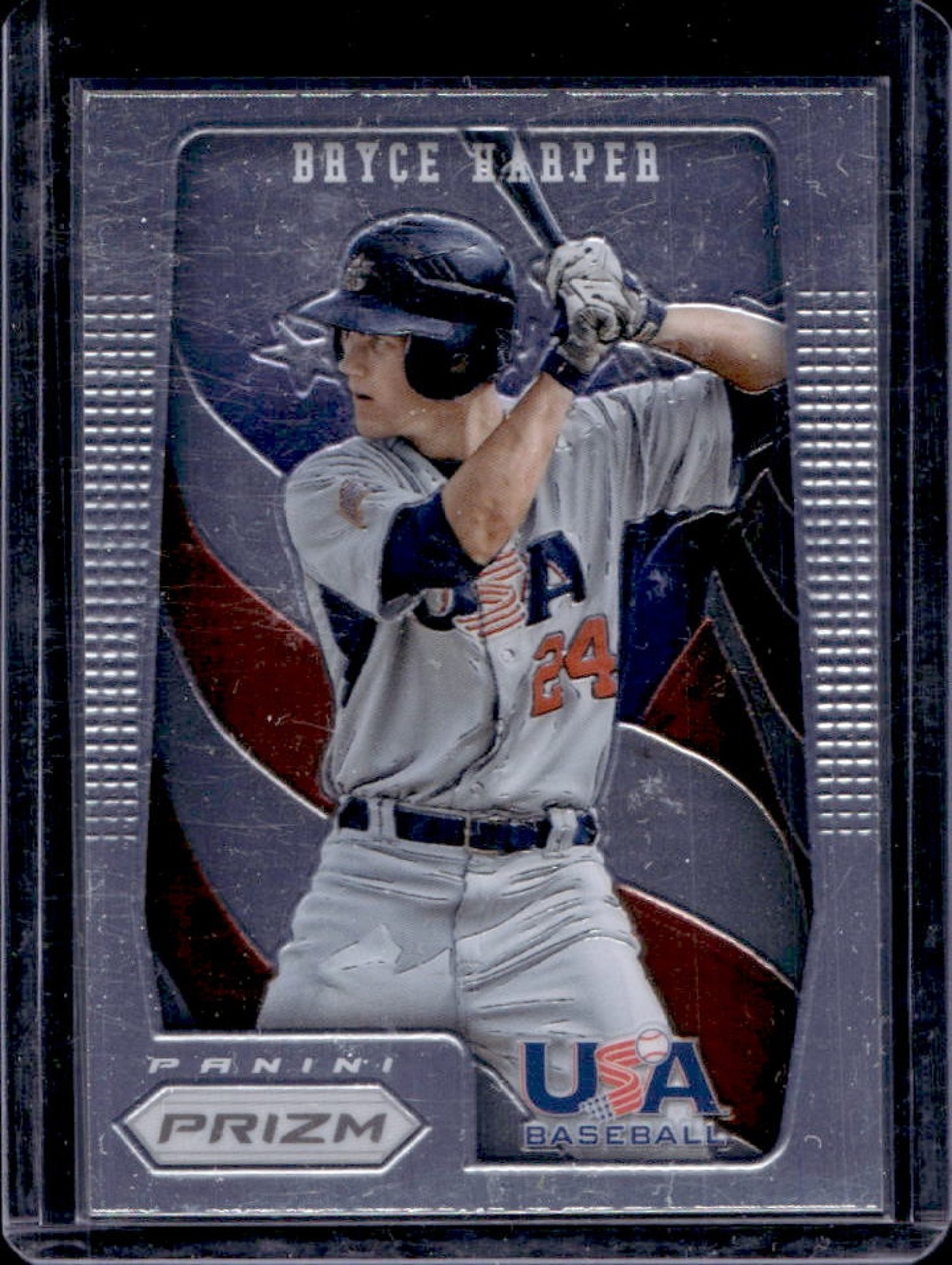 2012 Prizm Bryce Harper USA Baseball Rookie RC #USA7
