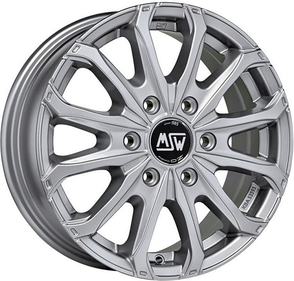 MSW (OZ) MSW 48 VAN 5H full silver 6.5Jx16 5x160 ET60 - Bild 5