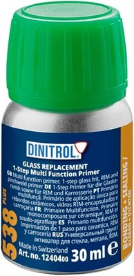538 PLUS black 30ml Glass and Pinchweld Primer Bottle with Daubers Black 