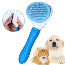 Pet Hair Remover Dog Cat Comb Grooming Massage Deshedding Self Cleaning Brush