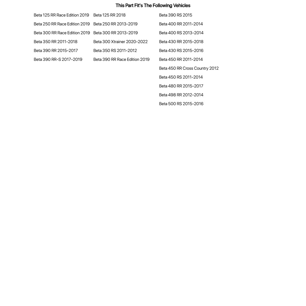 Stegz Standard Steg Pegz For BETA 390 RS 2015