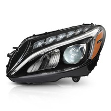 LED Headlight Left Driver Side Fit For 2015-2018 Mercedes Benz C-Class W205 C300
