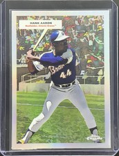 Hank Aaron/Ronald Acuña Jr 1955 Doubleheader 2025 Topps Chrome Platinum 55DH-11
