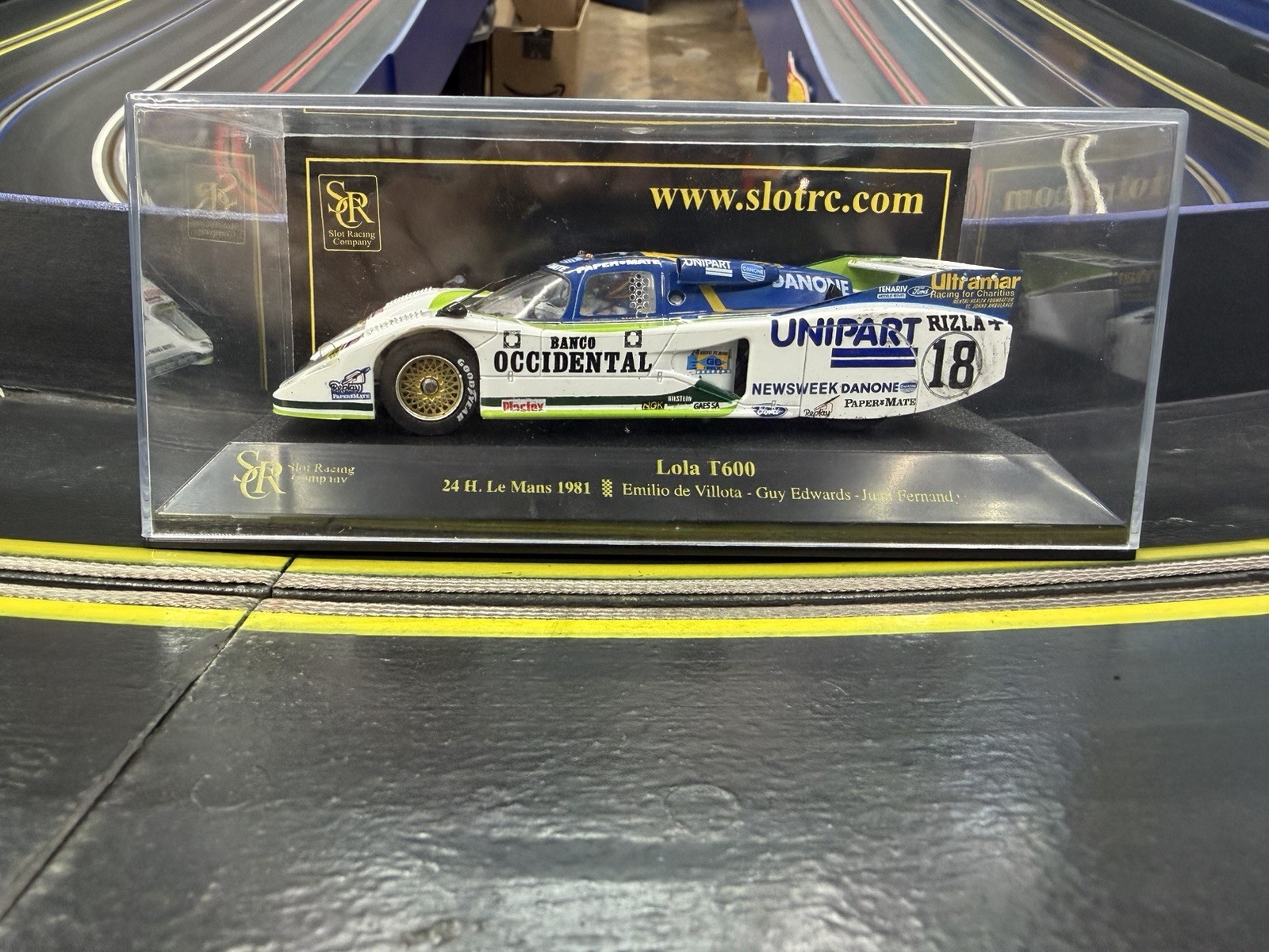 1/32 slot car SRC Lola T600 24h. Le Mans 1981
