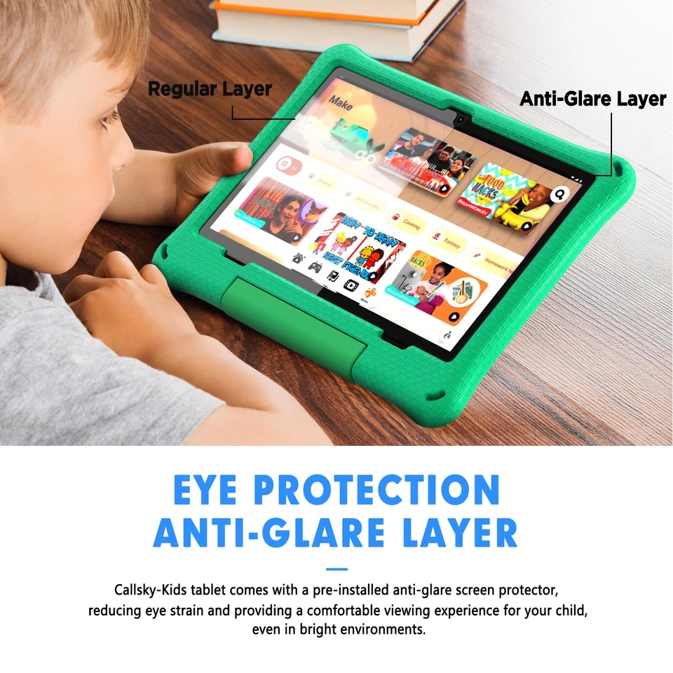 Kids Tablet, 10.1 Inch Android 15 Tablet for Kids, 12GB+64GB, Octa-Core, 6000... - Image 4 of 4