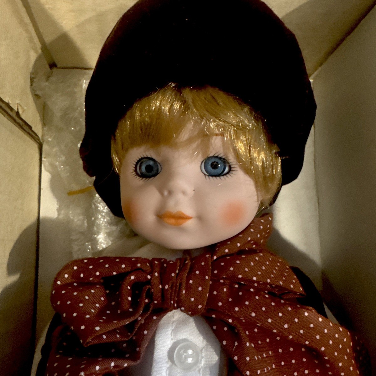 Vintage Marian Yu Designs Porcelain Doll Pair 1987 MYD Inc Boxed