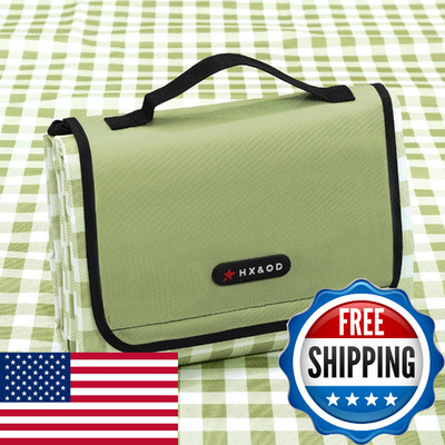 Hx&Od Hxod Picnic Blanket Outdoor Extra Large Picnic Mat 80X60 Camping Blanket