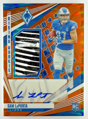 2023 Panini Phoenix - Rising Rookie  SAM LAPORTA Glove PATCH AUTO #RMS-SLA G4