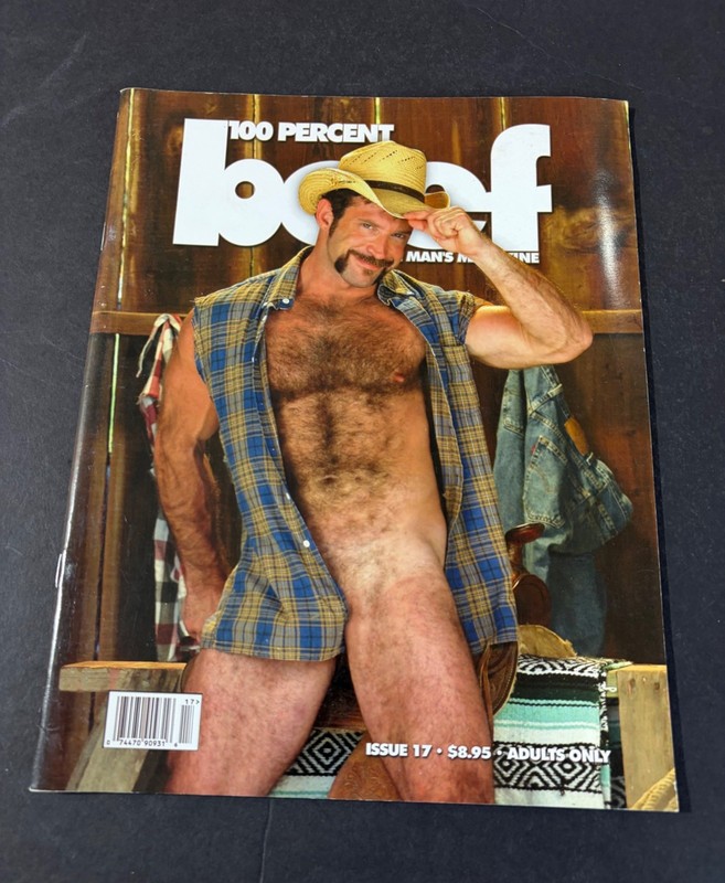 VINTAGE 100 PERCENT BEEF MAGAZ INE #17 GAY INTEREST JANUARY 2005
