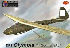 Kovozavody 1/72 DFS Olympia Meise ''In German Sky'' Sailplane