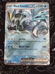 Black Kyurem ex 048/191 Surging Sparks Double Rare Holo