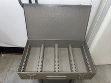 Brumberger 35mm Metal Slide Storage Case - Holds 150 Slides with Mics. Slides