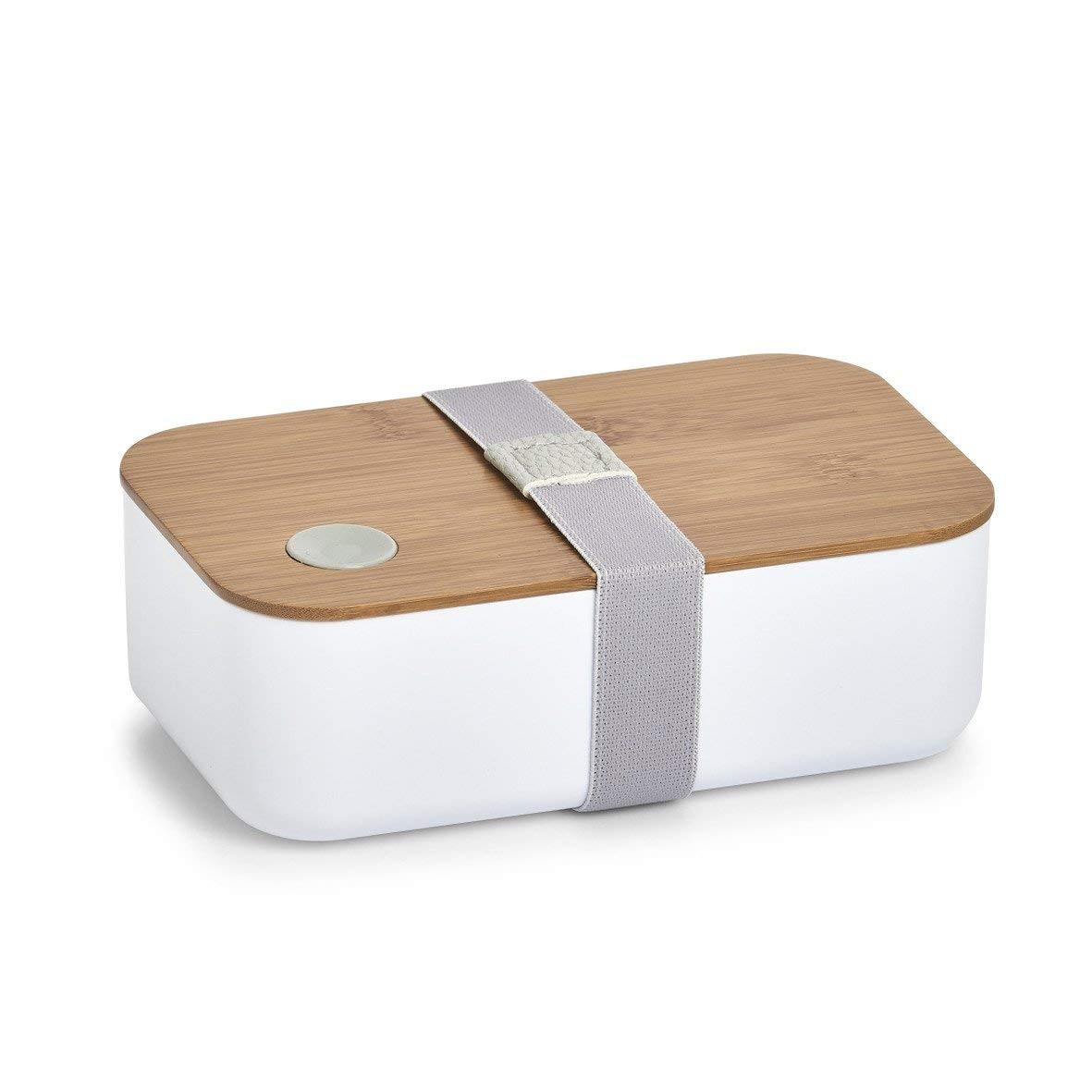 Zeller 14730 Lunch Box KunststoffBamboo Brotdose wei ca 193 x 118 x 68 3490₽