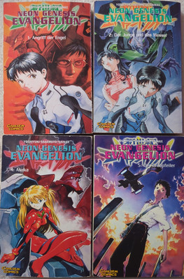 Neon Genesis Evangelion Manga Band 1-2 und 4-6