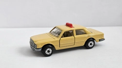 Vintage Matchbox Superfast No. 56 Mercedes 450 SEL Taxi Car 1979 #56 Vtg