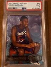 1997-98 Metal Universe - Tracy McGrady #42 (RC)
