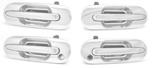 4 Pcs Outside Outer Exterior Chrome Door Handles For 1997 Thru 2001 Honda Cr-v