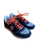 COLMAR SCARPE UOMO TRAVIS BLOCK COLORE NAVY ORANGE LT GRAY