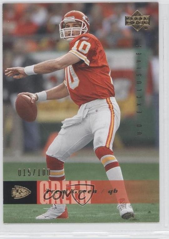 2006 Upper Deck UD Exclusives Gold 15/100 Trent Green #95 0b9