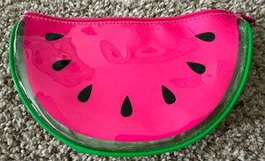 Watermelon Makeup Bag - Excellent Condition