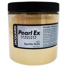 Jacquard Pearl Ex Powdered Pigments 4oz- 657 Sparkle Gold - 5A002HFV-1H5WX