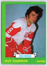 GUY CHARRON 1973-74 O-PEE-CHEE 73-74 #220 EX+ (DARK BACK)      96647