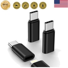 3 Pack Lightning to USB C Adapter Apple MFi Certified for iPhone 17e 17 Air