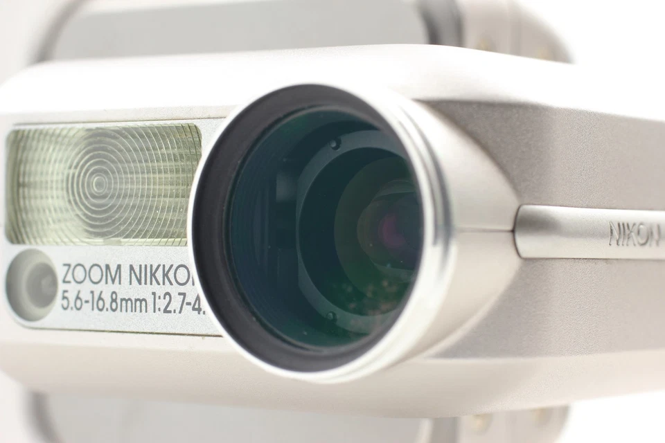 [NEAR MINT] NIKON COOLPIX SQ COMPACT DIGITAL CAMERA w/ BOX, CF CARD FROM JAPAN - Image 4 of 4