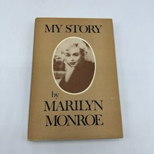 My Story Marilyn Monroe Entertainment Performing Arts Autobiography Memoir 1974