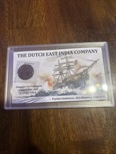 Dutch East India Company Genuine Sea Salvaged Copper Coin 1726-1804