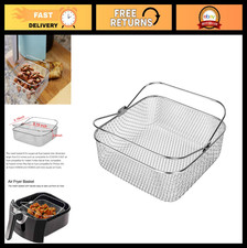 8.19" Air Fryer Basket - Compatible with Instant Vortex & COSORI, Mesh Accessory