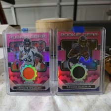 2021 Panini Prizm - Rookie Gear Javonte Williams & Rashod Bateman Pink Patch