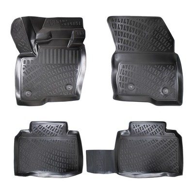 3D Auto Fussmatten Set passend für VW Sharan II Baujahr ab 2010 (5 Sitze)