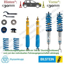 Bilstein B14 Gewindefahrwerk 10-30mm Tieferlegung für Audi A4 8EC, Bj. 2004-2008