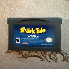 Activision Shark Tale Nintendo Game Boy Advance GBA Game 2004 E NTSC-U/C