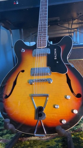 12 string electric guitar 1960s Baldwin 712 with case  - Picture 2 of 4