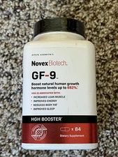 Novex Biotech GF-9 GH Boosting Supplement 84 Count - EXP 2027
