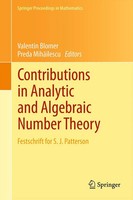 Valentin Blomer (U. A.) | Contributions in Analytic And Algebraic Number Theory
