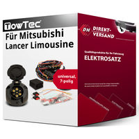 für Mitsubishi Lancer Limousine VII Typ CS Elektrosatz 7Polig Universell Neu