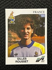 STICKER PANINI FOOT SWEDEN EURO 1992 GILLES ROUSSET FRANCE # 45 RECUP REMOVED