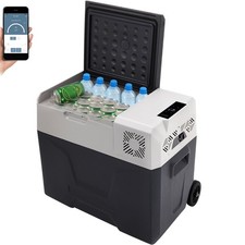 VEVOR Nevera portátil Refrigerador para Coche para Bebidas con LCD 45W 12V/24V