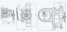 Oil pump and components Magneti Marelli 351516000027 for CITROËN FIAT PEUGEOT
