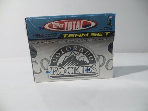NEU 2004 Topps Total Colorado Rockies Baseball Team Set